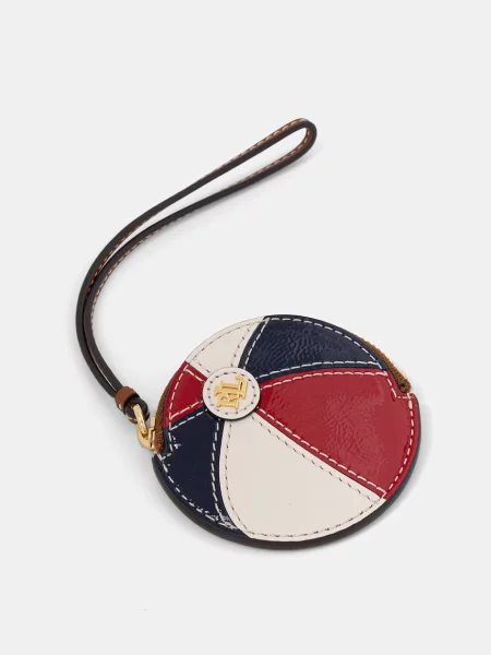 Lauren Ralph Lauren Obesek za ključe usnjen rdeča