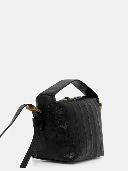 Шкіряна сумочка AllSaints чорний