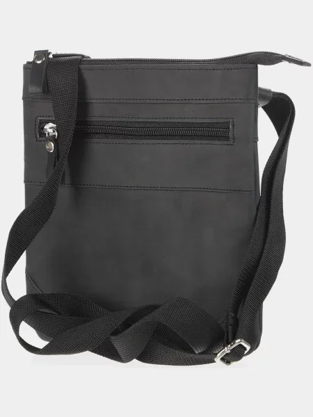 Кожаная сумка Shvigel черная