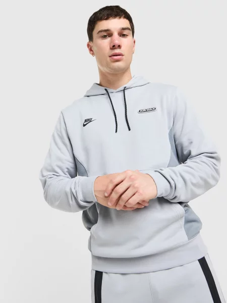 Nike Bluza Z Kapturem M Nsw Air Max Flc Oth szara