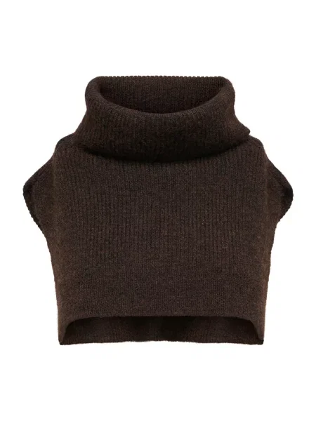 ONLY Ovratnik ONLLONNIE čokolada