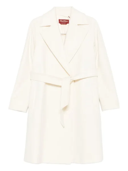 Palton Max Mara alb