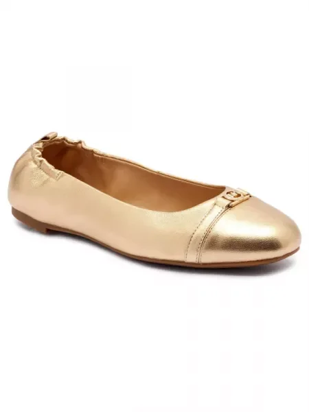 Michael Kors Bőr balerina MANDY sárga