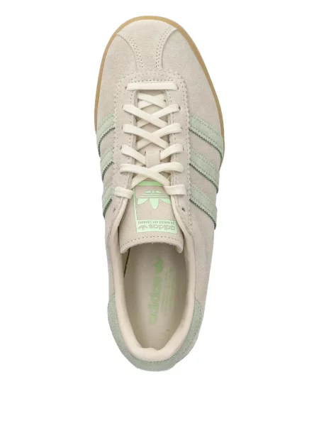 Ριγέ μισό φερμουάρ sneakers Adidas EQT σουέντ μαύρο