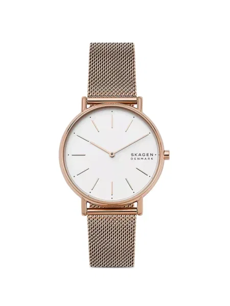 Ceas Skagen plasă alb