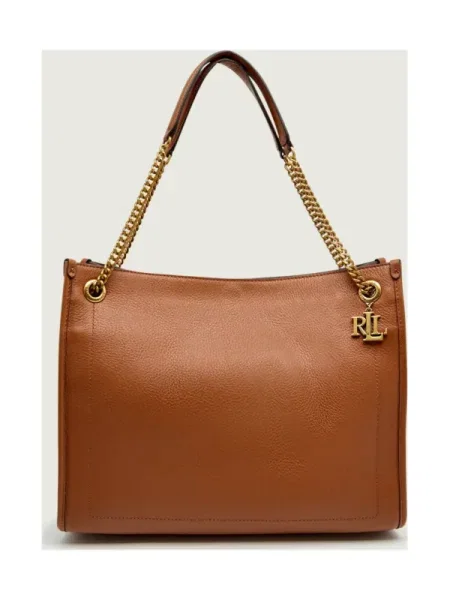 Lauren Ralph Lauren Shopper táska dohánybarna barna