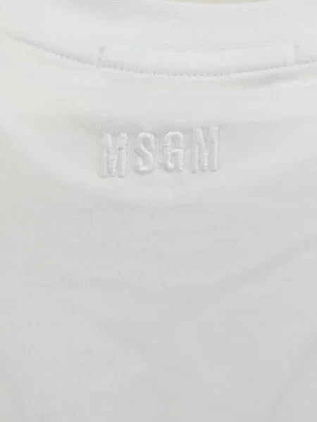 Tricou Msgm cu imagine alb