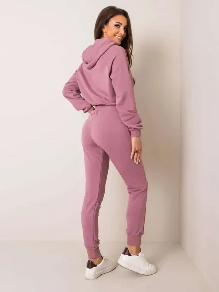 Sportski komplet Fashionhunters ružičasta