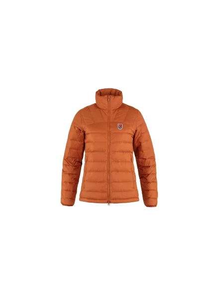 Fjällräven Pack Down Jacket W Kobiety Kurtki Fjällräven Size: XS pomarańczowy
