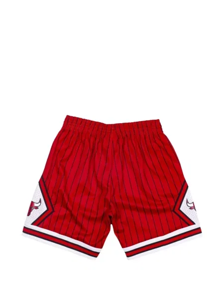 Pantaloni scurți Mitchell & Ness cu dungi roșu