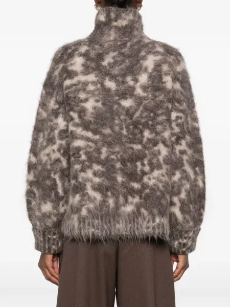 Pulover Joseph cu imagine cu model leopard