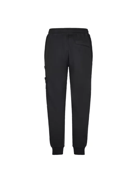 Spodnie Stone Island z kamieniami czarne