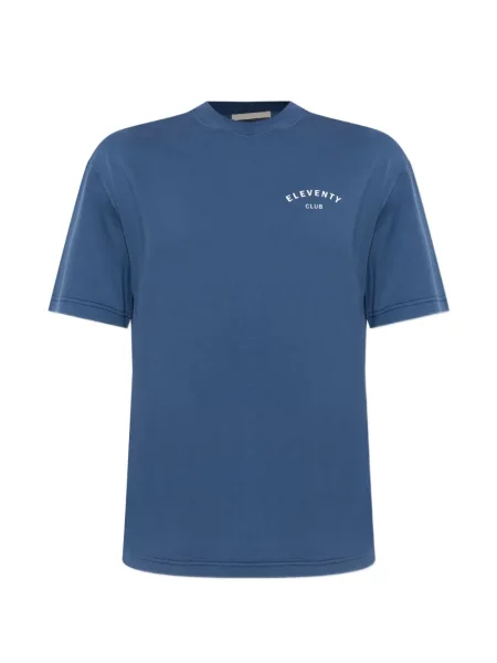 Tricou Eleventy scurt albastru