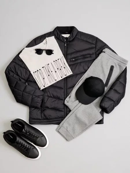 Спортивні штани джогери сірий