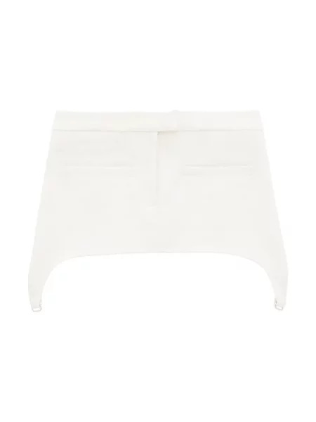 Spódnica mini Courreges biała