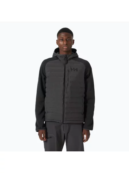 Мъжко ветроходно яке Helly Hansen Arctic Ocean Hybrid Insulator ebony черно
