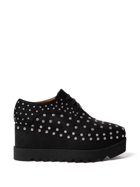Pantofi derby Stella Mccartney cu tepi negru