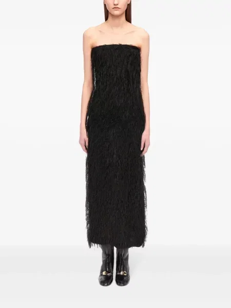 Kostiumas maksi maxi suknele Ferragamo juoda