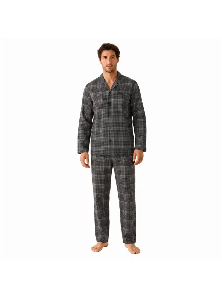 Pijamale Boss Black negru