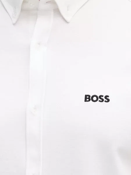 Рубашка Boss Green зеленая