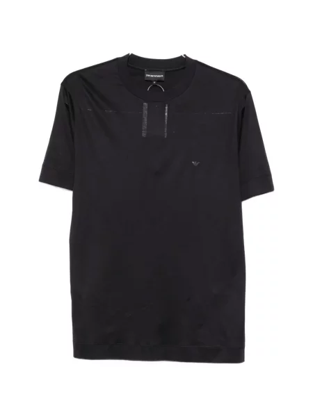 Scurt tricou Emporio Armani albastru