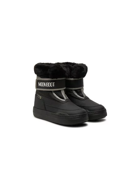 Čizme za snijeg Moon Boot Junior Park Strap crna