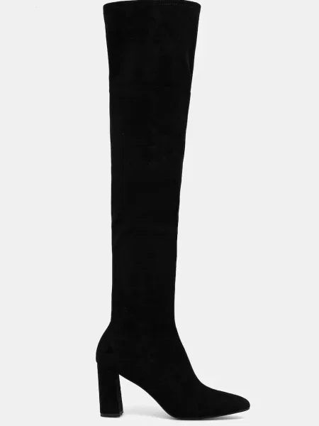 Замшевые сапоги Jeffrey Campbell черные