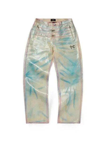 Pantaloni Thug Club din piele