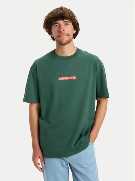 Quiksilver Tricou Dna Clicker verde