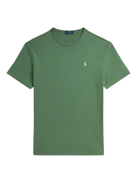 Tricou Polo Ralph Lauren din satin verde
