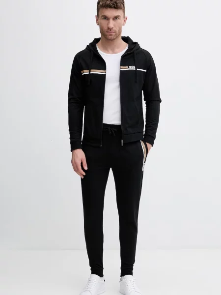 BOSS BLACK Hanorac Authentic Jacket H negru