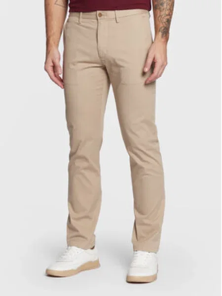 Tommy Hilfiger Pantaloni chino Core Denton Straight Fit bej