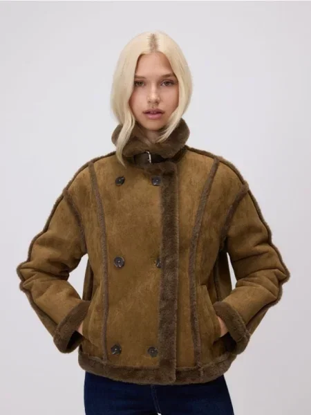 Reserved Дублянка оливковий 