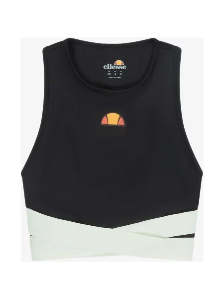 Biustonosz Ellesse Chroma w kolorze czarno-białym 8 czarny