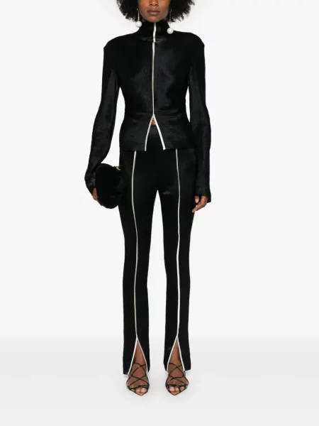 Pantaloni Nanushka negru