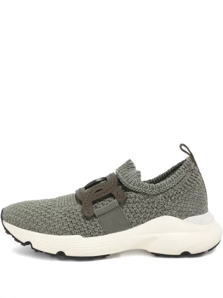 Pletené tenisky Tod's zelené