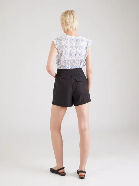 ONLY Pantaloni cutați ONLNICA' negru