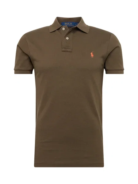 Polo majica Polo Ralph Lauren s kratkimi rokavi z mrežo zelena