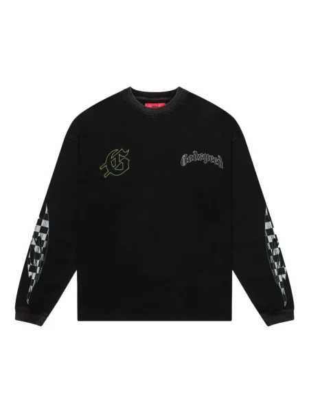 Tricou Godspeed lung negru
