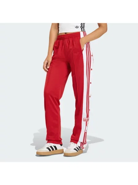 Τρέξιμο αθλητικά παντελόνια Adidas κόκκινο