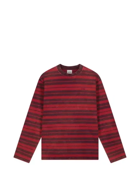 Lung tricou Arte Antwerp cu dungi roșu