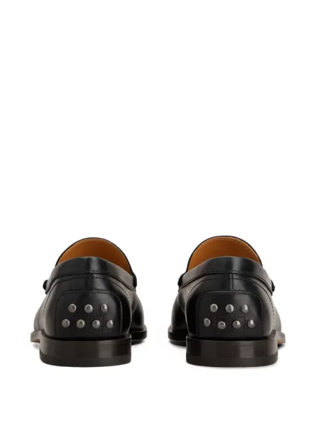 Pantofi loafer Tod's cu tepi negru