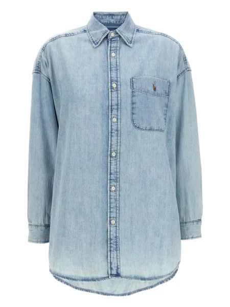 Koszula Polo Ralph Lauren niebieska