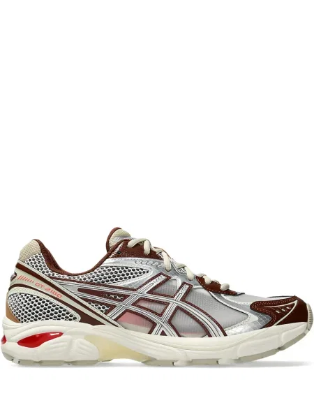 Sneakerși Asics cu funde argintiu