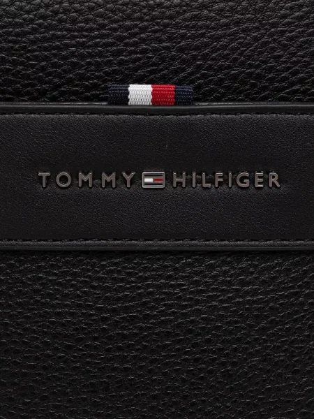 Tommy Hilfiger чанта през рамо мъжка от имитация на кожа черно