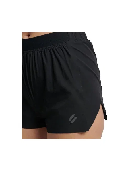 Bežecké krátke šortky Superdry čierna