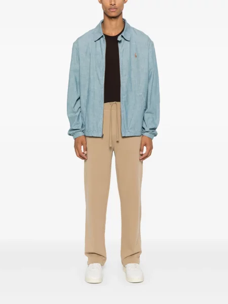 Polo Polo Ralph Lauren flanelowe brązowe