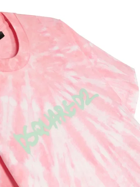 Dětské tričko Dsquared2 růžové