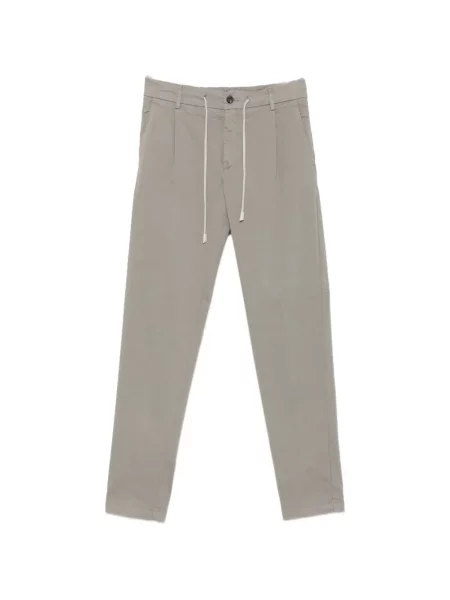 Pantaloni Eleventy cu cordon gri