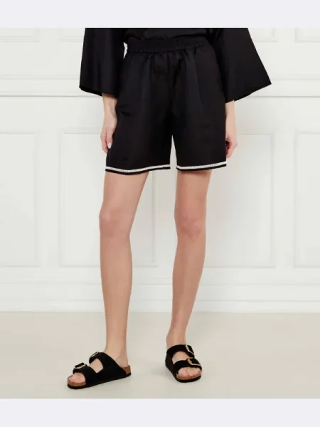 Twinset U&B De in pantaloni scurți negru